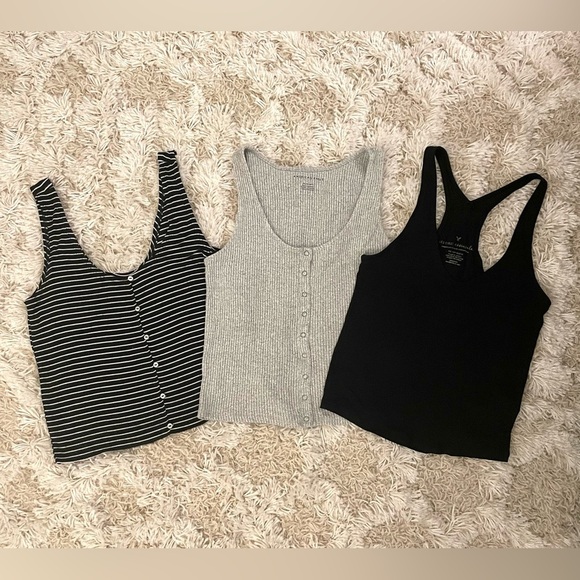 American Eagle Lot of 3 Tank Top Size XS - Picture 1 of 5